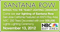 Santana Row Lighting