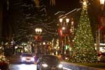Santana Row Holiday Lights